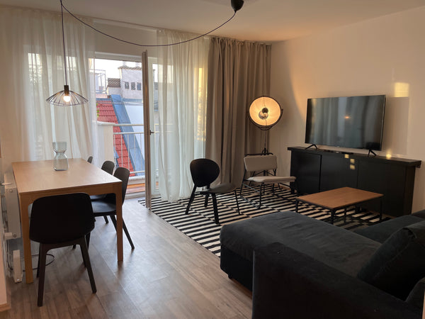 Very bright spacious apartment, located on the sunny side of the building and al Vienna, Austria White and black by Prater #40 Entire rental unit vacation rental 682609730674760749
