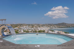 Our lovely apartment located in Adamas Port ,  the heart of the ''Summer life''  Greece Uncle's House Roof Pool Sea View Adamas Room in serviced apartment vacation rental 19947592