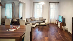 The apartment is a nice cozy place,  84sq.m. (900sq.f.) large, slightly off the  Vienna, Austria Renovated cozy 84m2 family apartment at Schönbrunn Entire rental unit vacation rental 20734818