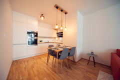 This is a completely  new apartment with new furniture and equipment, in a very  Prague, Czechia Garden Apartment - NETFLIX - FREE street parking Entire rental unit vacation rental 36056579
