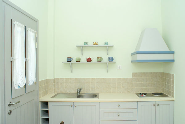 Minimal, modern decorated. The apartment has a bedroom, a Kitchen and a bathroom Greece Αpartment for two person on Sifnos 25 sq.m. Entire rental unit vacation rental 35259663