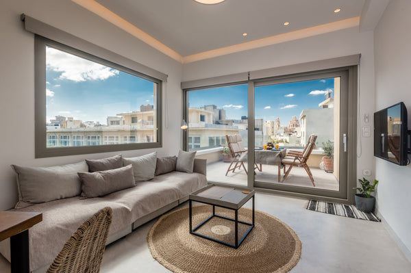Summer holidays combine beautiful memories full of relaxing moments and a multit  Penthouse, 2bdrm, with amazing views of Heraklion. Entire serviced apartment vacation rental 575791593643370820