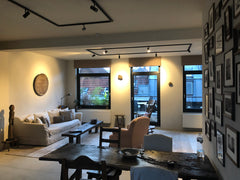 The idea was to create a monastic penthouse in the shade of the gothic city hall Brussels, Belgium Spacious Penthouse at Grand Place Entire rental unit vacation rental 5160362