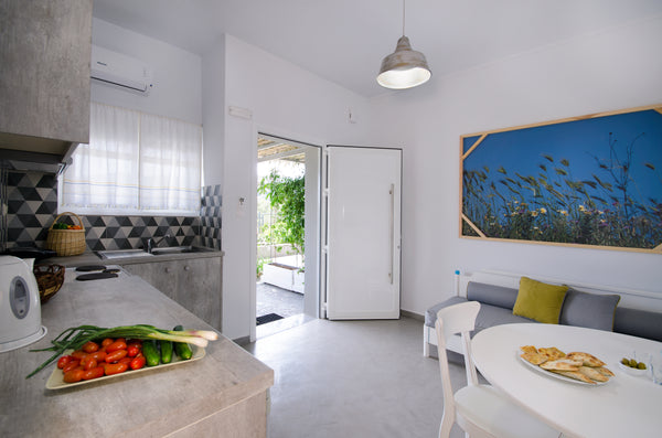 Kallimento 3 is our comfortable One-bedroom Apartment on the ground floor with a Chania, Greece Kallimento 3 Entire rental unit vacation rental 6297709