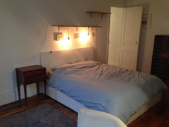 My roommate left to travel around South America, I'd be glad to find a temporary Paris, France Large bedroom in La Chapelle, available until 2017 Private room in rental unit vacation rental 16332663