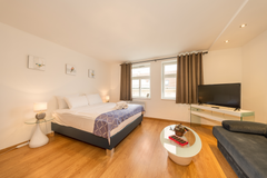 Prague City Stay - Roháčova 9  offer newly renovated studio apartment located in Hlavní město Praha, Czechia Charming and Cozy Superior Apartment with 5 ⭐ King Koil Bed & Netflix Entire rental unit vacation rental 28950788