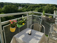 Big artsy flat with a beautiful panorama view and a great location. The flat is  Prague, Czechia Cozy artsy flat near the center and next to a park Private room in condo vacation rental 25726260