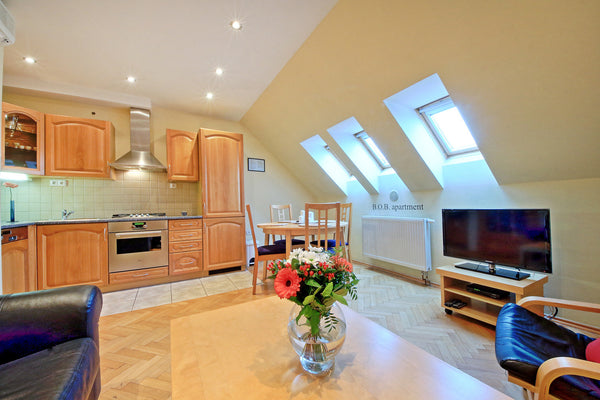 Spacious and newly renovated mezonet apartment suitable up to 4 guests<br /><br  Prague, Czechia B.O.B. Apartment Entire rental unit vacation rental 17147429