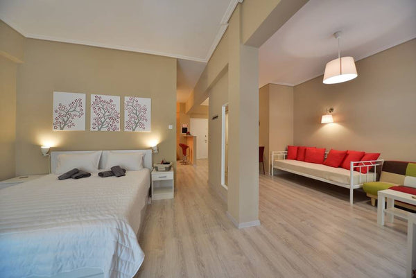 This just renovated 50 m2 studio with a big private terrace is a perfect choice  Athens, Greece Modern apartment in the heart of Athens Entire rental unit vacation rental 28575393