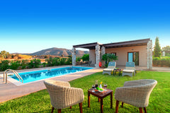 Muses Beach Villas are situated right on the edge of the sandy Kouremenos beach.  Muses Beach Villas - Thalia Entire villa vacation rental 593365813081673565