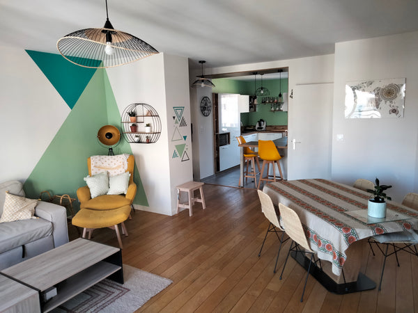 quartier Saxe Gambetta, 6 personnes, 3 chambres doubles<br />Très bien situé à p Lyon, France Lyon : appartement T4 90m² Saxe Gambetta Entire rental unit vacation rental 53084715