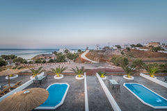 Welcome to Cozy Suite in Rhenea Resort!<br />Rhenea Resort is a complex of four  Greece Cozy Suite | Sea View | Private Pool- 6pax Cycladic home vacation rental 35311302