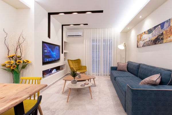 Sunflower Boutique Apartment has been designed just for you! Fully renovated in  GR Sunflower Boutique Apartment,80m from Attiki Metro Entire rental unit vacation rental 36313767