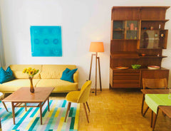 Das neu renovierte im Mid-Century Vintage-Style gestaltete, mit 87qm großzügige  Vienna, Austria Vintage Design Apartment Entire rental unit vacation rental 36784356