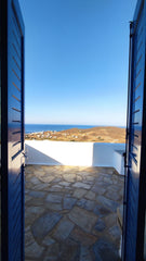 Infinity Blue is the balcony of Aegean! It is a Traditional Cycladic home with e  Infinity Blue Tinos - Cycladic home with view Cycladic home vacation rental 50495388