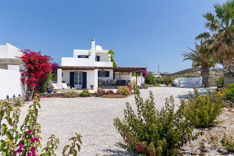 A family house near the beach, with three double bedrooms and two bathrooms.<br   Quiet three bedroom home on the beach Naxos Ang HM Entire villa vacation rental 53395204