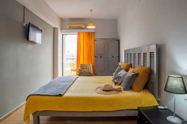Located in Hersonissos (or Chersonissos) in Crete island 