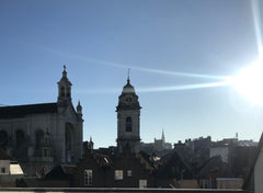 Appartement tout confort au coeur de Bruxelles. Vue imprenable sur l'église Sain Brussels, Belgium Sainte-Catherine amazing view Entire rental unit vacation rental 49084954