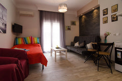 Studio recently renovated with bright modern elements of stone and wood. Very ce Thessaloniki, Greece Citycenter modern,beautiful studio. Entire rental unit vacation rental 13298877