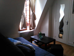 Charming studio 18m2 at Montmartre. Mean saloon with a sofa/bed for two people.  Paris, France Charming studio 18m2 at Montmartre Entire rental unit vacation rental 9899709