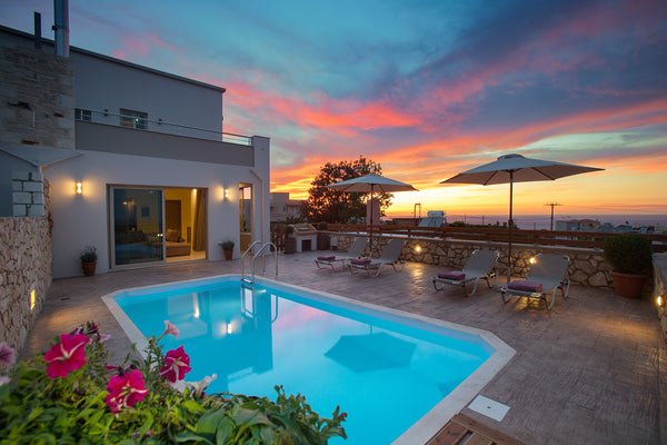Located on a hill just a few minute's drive from the center of the city and its  Rethimnon, Greece Villa Giorgio Entire villa vacation rental 13535262