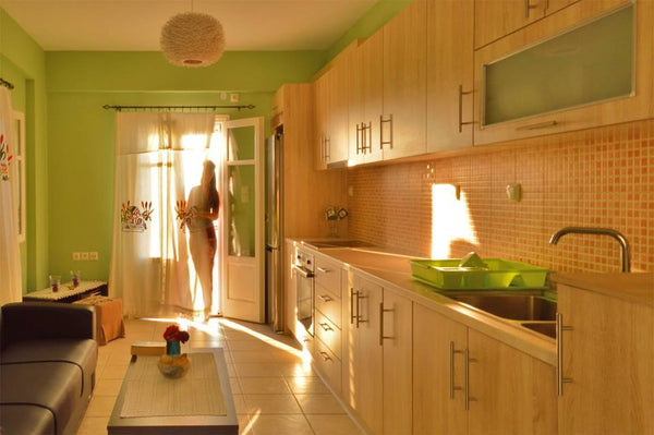 Villa Fenia apartment is situated at Lagada ( Aegiali area ) at a quiet location Greece Villa Fenia-Fully equipped apt Entire serviced apartment vacation rental 5542153