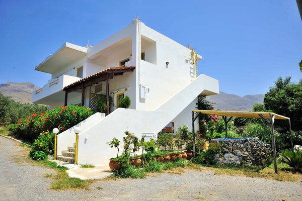 Featuring a spacious pool with sun terrace, a play area for children. The self-c Greece Ikaros studios plakias 2 Entire rental unit vacation rental 44567711