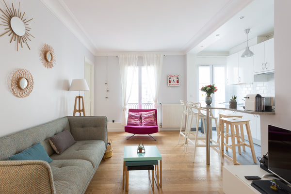 Appartement de 50m2 avec deux chambres, une belle pièce à vivre avec cuisine amé Paris, France Home sweet home in Paris Entire rental unit vacation rental 22493413