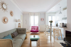 Appartement de 50m2 avec deux chambres, une belle pièce à vivre avec cuisine amé Paris, France Home sweet home in Paris Entire rental unit vacation rental 22493413