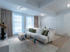 This beautiful two-bedroom apartment is full of light. The balcony and the many  Brussels, Belgium Sweet Inn | Sunlit  Apt. in the Toison d'Or Entire rental unit vacation rental 553294345754368731