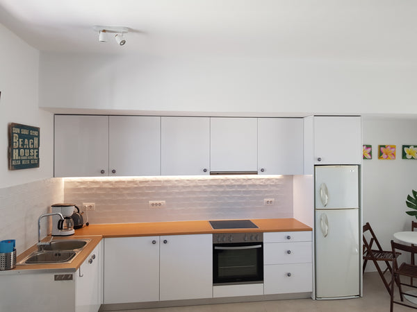Brand new, bright and spacious apartment located a few steps from the beach. Off Rhodes, Greece Modern bright beachy  apartment with balconies Entire rental unit vacation rental 43354799