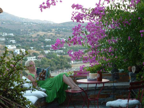 Two-floor stone maisonette facing the picturesque bay of Otzias.  Kea is 1 hour  Athens, Greece Kea Otzias Summer house with sea view Entire home vacation rental 5109361