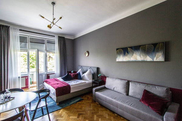 Prague is open for all tourists without the quarantine if you have  *  COVID vac Prague, Czechia Garden ApartHotel - Suite with a Balcony #1 Entire rental unit vacation rental 33211404