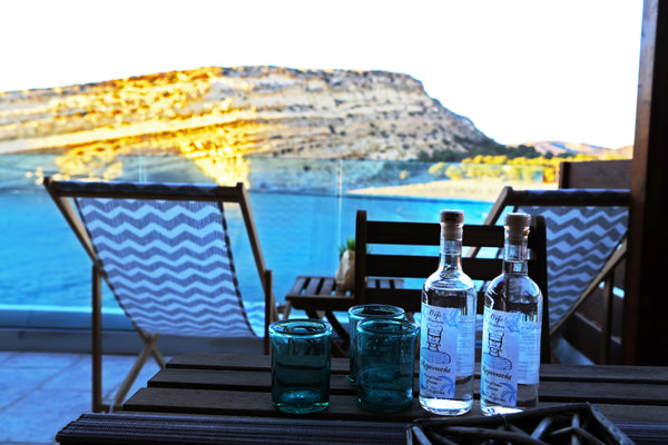 Matala Caves is a small seafront apartment that sits right on the shoreline of M Greece Matala Caves Seafront Apartment with Terrace Entire rental unit vacation rental 13912546
