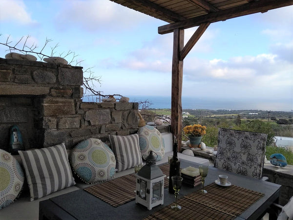 This wonderful traditional maisonet 120 square meters in size is situated in the Greece TRADITIONAL ART HOUSE IN ASPRO CHORIO,2-6 guests Cycladic home vacation rental 33061691