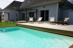 Grande maison avec piscine sécurisée par une terrasse mobile au cœur d'un très j Pessac, France Spacieuse maison avec piscine sécurisée Entire home vacation rental 33849146
