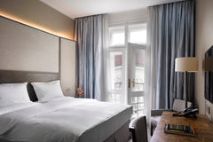 Our cosy Queen Dom bedrooms offer all the luxury of a home-away-from-home, inclu  The Emblem Prague, QueenDom Court Yard Room in boutique hotel vacation rental 36521130