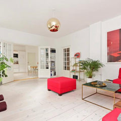 Dette stilfulde overnatningssted på 120 m2, er perfekt til grupperejser.<br />25 Copenhagen, Denmark Stor lejlighed tæt på Amagerstrand og lufthavnen Entire condo vacation rental 53853374