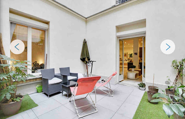 Grand 4 pièces de 90 m2 Haussmannien dont 2 grandes chambres, hauteur sous plafo Paris, France Parisian Flat 2 bedrooms 1 Terrace Parc Monceau Entire rental unit vacation rental 7001191