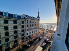 The apartment is located in the heart of Copenhagen, in the area of  Oesterbro,  Copenhagen, Denmark Nice apartment by the lakes of CPH - roof terrace Entire rental unit vacation rental 10535056