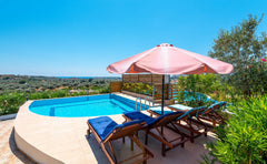 Sea View Suite!<br />80 square meters fully furnished two bedrooms villa style a Kolympia, Greece 2Bedroom Suite with Private Pool, Kolymbia Village Entire villa vacation rental 31369508