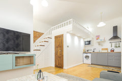 New, Fresh, Modern, Classy, Comfort, and Style... this apartment has it all, as  Prague, Czechia Pinkova Apartment - Beautiful Duplex Entire rental unit vacation rental 22700589