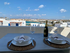 Enjoy your stay in our lovely and full renovated studio with  beautifull view at  Whitedream  Beach house Cycladic home vacation rental 614136712276288419