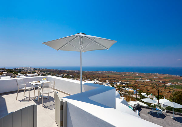 Facing the infinite blue of the Aegean and the beautiful rural landscape of Sant  Aperanto Elegant Suite Room in boutique hotel vacation rental 47303695