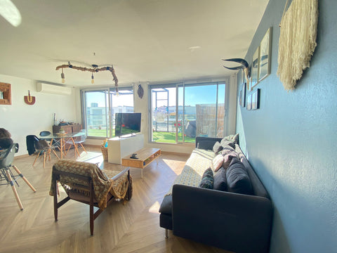 Appartement constitué d'une entrée, d'un salon séjour de 32m2 donnant sur terras Bordeaux, France Chartrons T3 - dernier étage terrasse et parking Entire rental unit vacation rental 658675485735077265