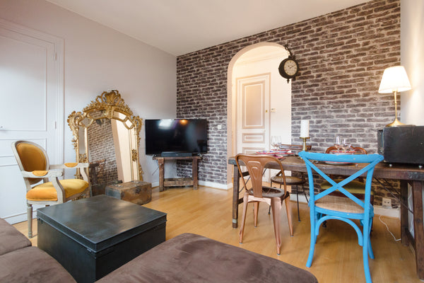 Hi! If you wanna stay in the heart of Paris in a place decorated with love, this Paris, France Bright 2 bedroom by Notre-Dame Entire rental unit vacation rental 17841897