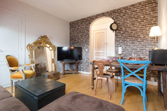 Hi! If you wanna stay in the heart of Paris in a place decorated with love, this Paris, France Bright 2 bedroom by Notre-Dame Entire rental unit vacation rental 17841897