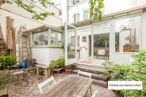 Appartement avec jardin, calme, spacieux, lumineux et très bien déservi (Métro l  Comme une maison à Paris Entire loft vacation rental 19906709