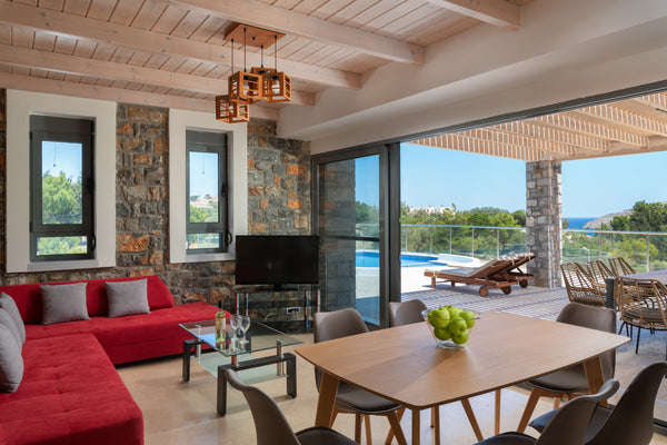 Located in the middle of the eastern coast of the beautiful island of Rhodes, in Rhodes, Greece Lindos Villa for 8 persons with private pool Entire villa vacation rental 39602485