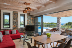Located in the middle of the eastern coast of the beautiful island of Rhodes, in Rhodes, Greece Lindos Villa for 8 persons with private pool Entire villa vacation rental 39602485